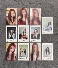 AESPA GISELLE MAGAZINE BELLA 2.0 OFFICIAL PHOTOCARD FULL SET 11ea