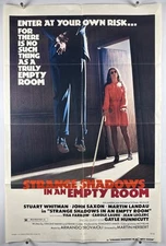 STRANGE SHADOWS IN AN EMPTY ROOM Movie Poster (VeryFine) 1SH 1977 AIP 27255