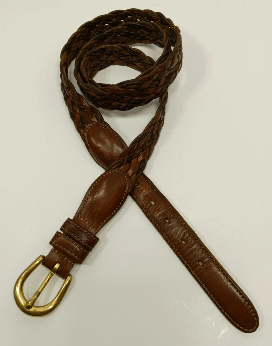 Coach Braided/Woven Belt Brown Belts for Men for sale | eBay display picture 1