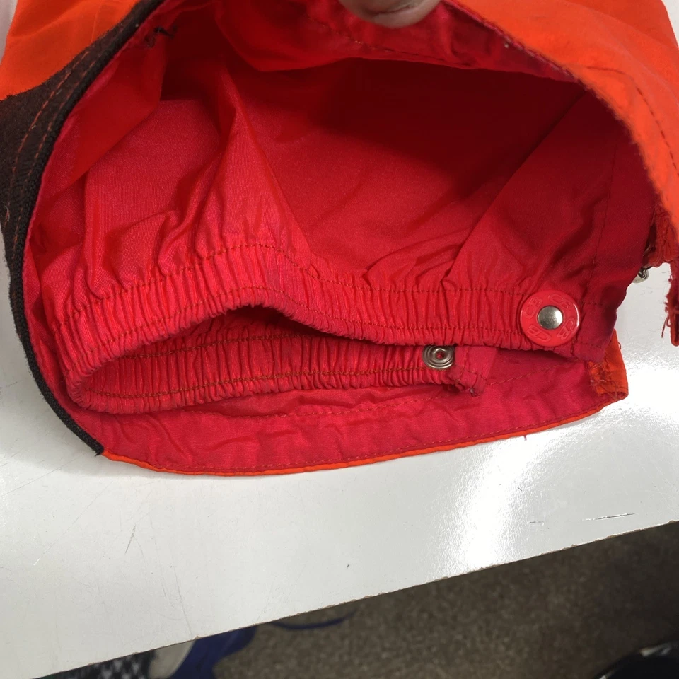 Pantalones de nieve de invierno CB Sports para hombre naranja Gore-Tex resistentes a la lluvia y al viento talla 34 Foto 3 de 4