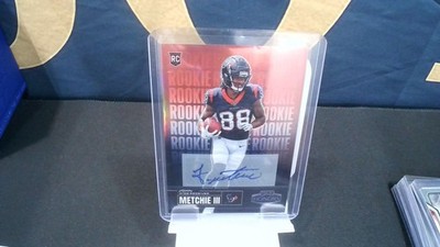 2022 Panini Honors John Metchie #87  Red Autograph 5/5
