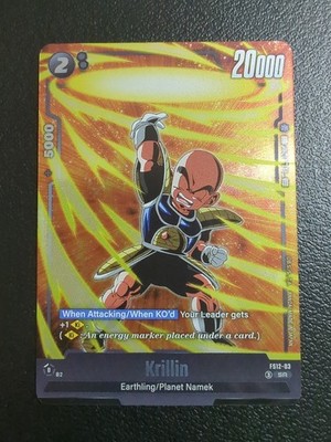 Krillin DBS FS12-03 Alt Art Starter Deck EX Dragon Ball Super Fusion World