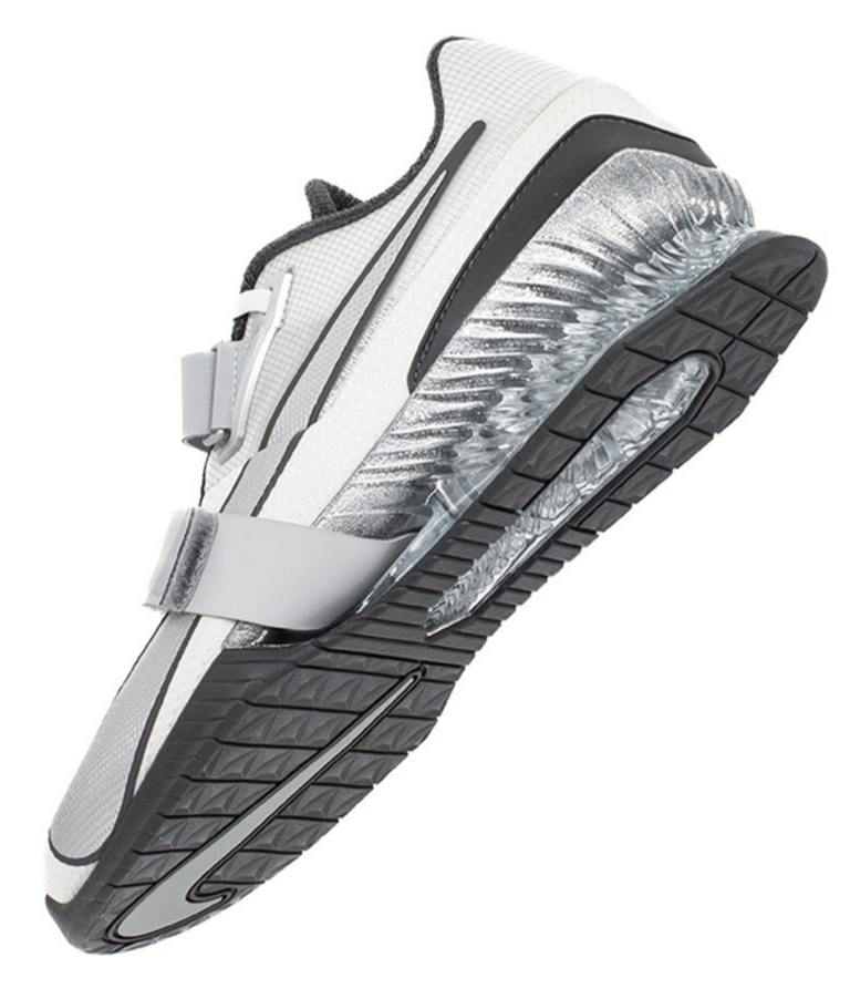 NIKE Romaleos 4 SE Weightlifting Shoes Silver Gray Men's 7 NEW