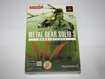 Metal Gear Solid 3: Subsistence NTSC-J (Japan) Video Games for
