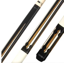 KL130 K2 Koda Sports Bocote/Ivory 2 Pc. Billiards Pool Cue Stick