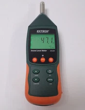 EXTECH INSTRUMENTS SDL600 DATA LOGGING SOUND METER W/ 4GB SD CARD W/ CASE+MANUAL