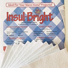 20 - 9" Precut Insul-Bright Batting Squares Pot Holders Heat Resistant Insulated