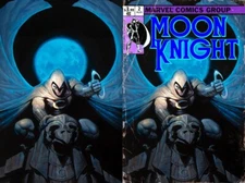 Moon Knight #2 - E.M. Gist Trade Dress & Virgin Set - Presale Hot Comic
