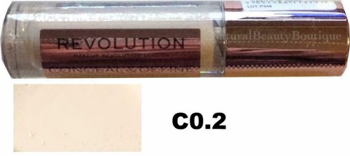 Corrector y contorno de cobertura completa Makeup Revolution ocultar y definir todos los tonos - Imagen 4 de 36