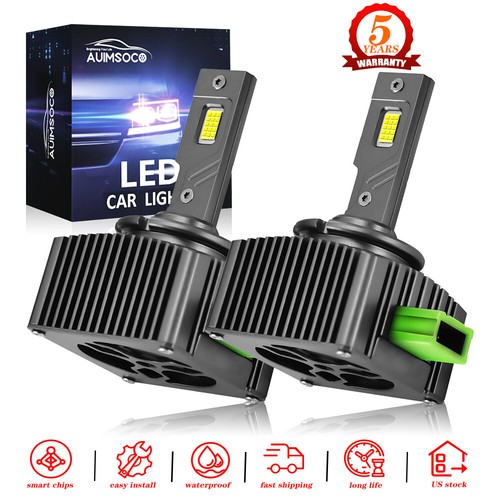 For Jaguar XK 2015 Super Bright D3R D3S LED Headlight Xenon HID Replace White