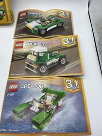 LEGO Creator 31056 Green Cruiser - 100% Complete with Manuals And Box