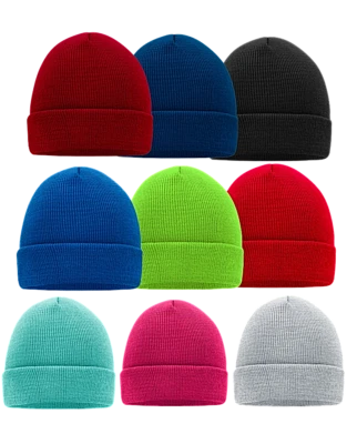MYRTLE BEACH MB7500 Knitted Cap Klassische Strickmütze in vielen Farben Beanie