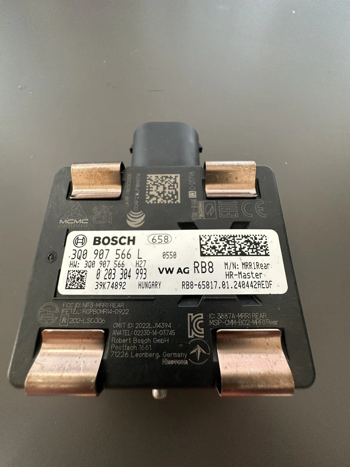 Audi Q2 SQ2 Q3 RSQ3 Distronic Radar Sensor Lane Change Assist Blind 3Q0907566L - Image 2 of 4