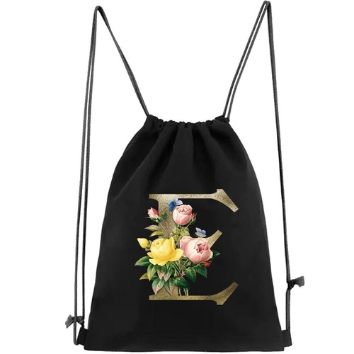 Women's Water Resistant Drawstring Bag Kids Sports Gym Swimming School PE Sacks - Picture 15 of 36