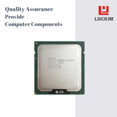 Intel Xeon E5-2450 CPU - Socket LGA 1356 8 Cores 16 Threads 2.1GHz 20MB L3 Cache