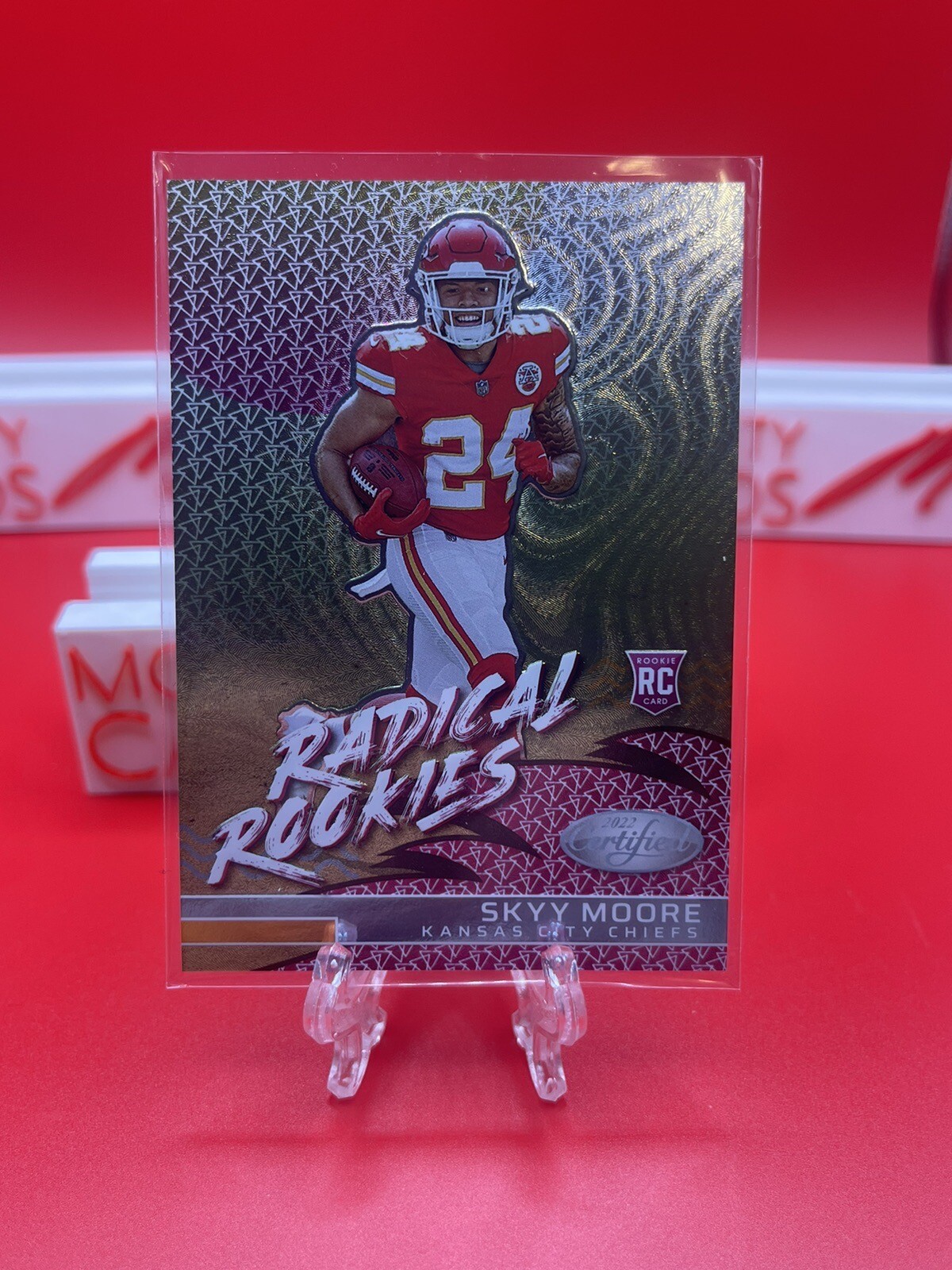 2022 Panini Certified Skyy Moore Radical Rookies Chiefs KC Chiefs RAD-16 SSP