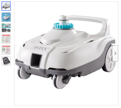 Intex Pool Poolroboter Bodensauger Sauger Bodenreiniger Roboter ZX200 28006