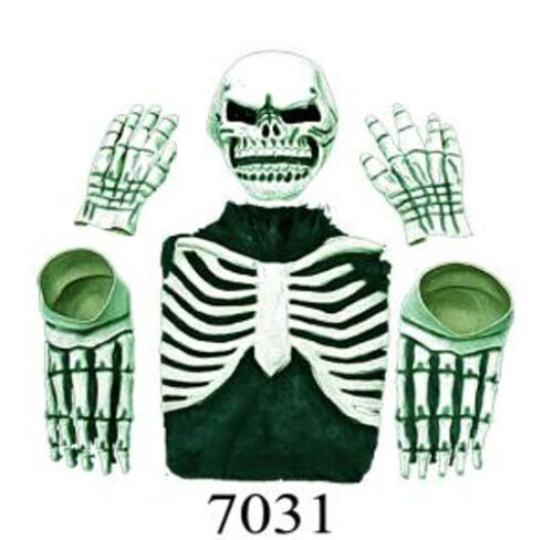 Glow in the Dark Skeleton Suit Adult Costume