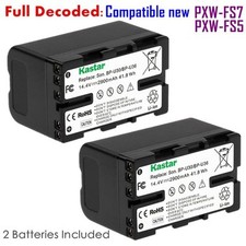 2x Kastar Battery for Sony BP-U30 PMW-EX1R PMW-EX3 PMW-EX3R PMW-EX160 PMW-EX260