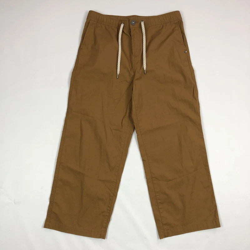 vuori wide leg ripstop drawstring pants