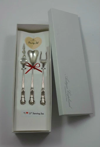 Buttercup by Gorham Sterling Silver "I Love You" Serving Set 3pc Custom Made