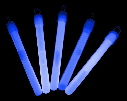 1000x 4" Zoll Regular (10mm) Leuchtstäbe + Schlüsselbänder Glowtopia für alle Gelegenheiten - Bild 5 von 7