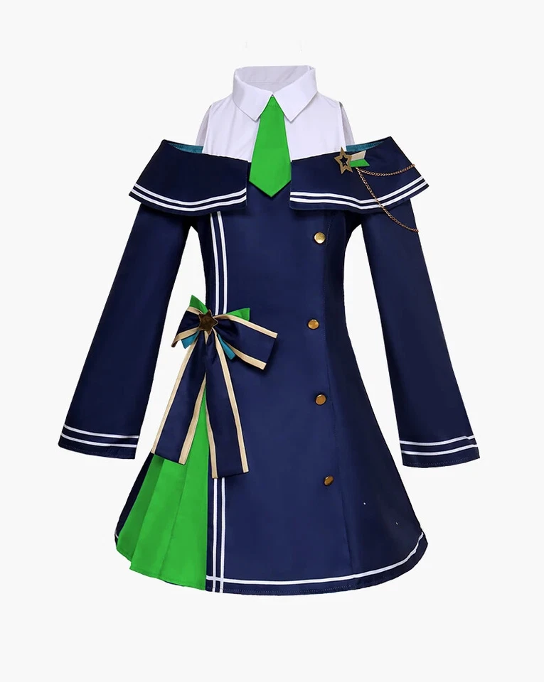 Anime PJSK Cosplay Tenma Saki Hinomori Shiho Hoshino Ichika Leo necesita conjunto de disfraces Foto 4 de 4