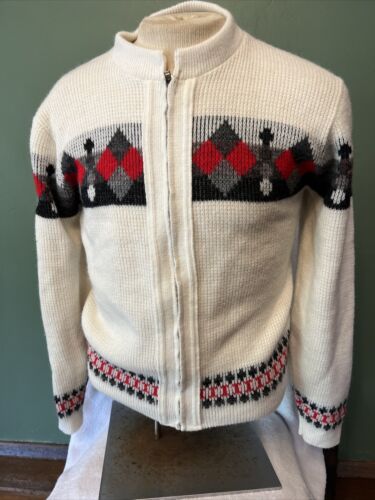 50s fuzzy sweater - Gem