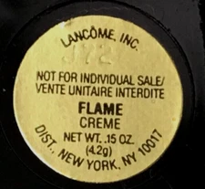 LANCOME Lipstick Flame Creme A53 Full Size New without Box