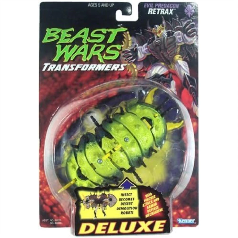 Transformers Beast Wars Retrax Predacon Figure New Kids Childrens Toy - Image 1 of 1