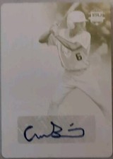 COLEMAN BRIGMAN 2016 Panini Elite Extra Edition AUTO PRINTING PLATE #1/1 Broncos