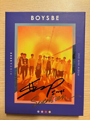 Seventeen [BOYS BE] S.COUPS Autographed Signed Album Mwave SEEK