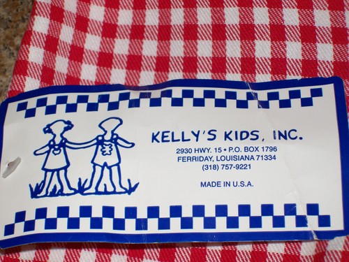 NWT Boutique Kellys Kids Boys Sz 5 Regular RED WHITE CHECK PANTS Pull On Elastic - Picture 2 of 4