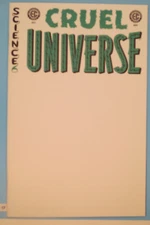 EC Comics Cruel Universe #1 (Blank Sketch Variant) (Oni Press) (2024)