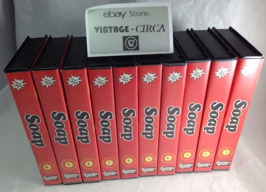 SOAP TAPE SET VHS COLLECTOR'S EDITION Lot 1-10 Columbia House Series Tape *RARE* - Image 3 of 4