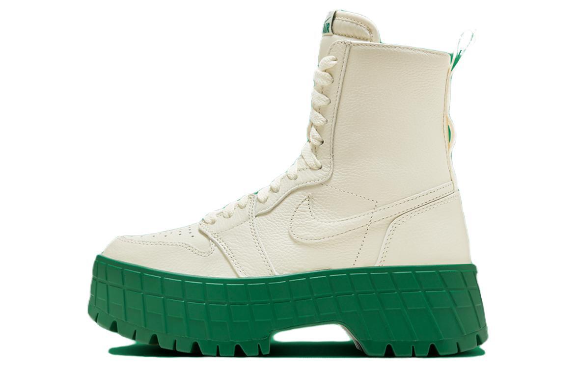Size 6 - Air Jordan 1 Brooklyn High Coconut Milk Pine Green W for