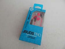 JLab Audio JBUDSPRO Signature Earbuds with Mic  Track Control Pink New