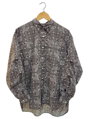 DAIWA PIER39 24SS TECH BUTTON DOWN L S SHIRT PAISLEY M BRW Total 