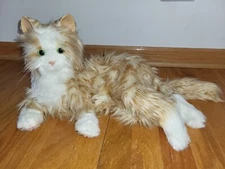 Hasbro Joy for All Ageless Innovation Companion Pet Orange Tabby FOR PARTS Video