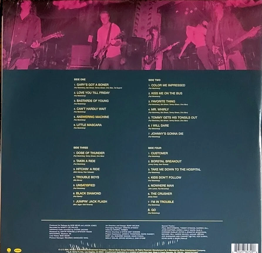 THE REPLACEMENTS - NOT READY FOR PRIME TIME, LIVE - VINYL 2-LP SET " NEW, SEALED - Image 2 of 2