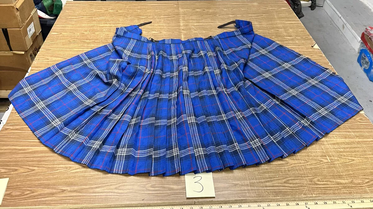 Tartan clearance skirt ebay