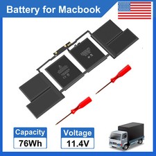 A1820 Battery For Apple MacBook Pro 15'' A1707 Late 2016 Mid 2017 EMC 3072 3162