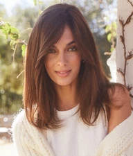 14" REMY HUMAN HAIR TOPPER by AMORE Lace Frt + Mono, ANY COLOR Rene Of Paris NEW