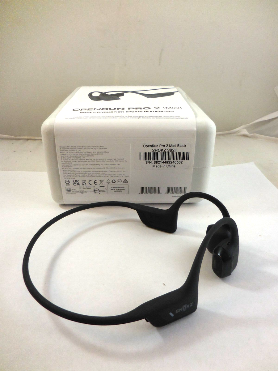 Shokz - OpenRun Pro 2 Bone Conduction Sports Headphones - Black
