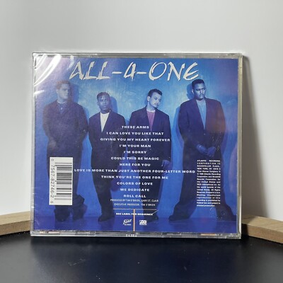 All-4-One : And the Music Speaks Soul/R & B CD. SEALED 75678274626