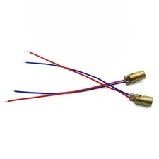 20PCS 5v 650nm 5mW Laser Red Dot Module red laser sight laser diode laser point