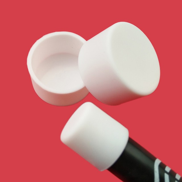 White Silicone Rubber Hose End Blanking Caps Round Cover Cap Off Bung 2
