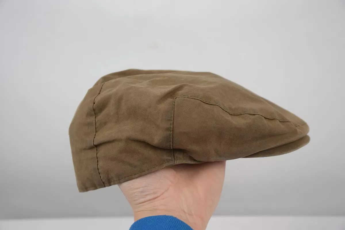 Barbour waxed sales cotton flat cap