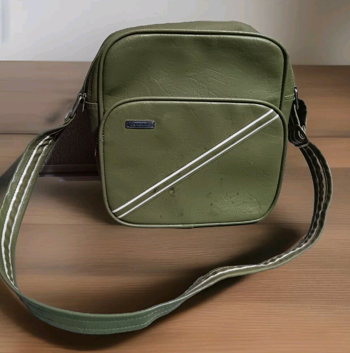 Vintage Samsonite Concord Cross Body Carry On Weekend Bag