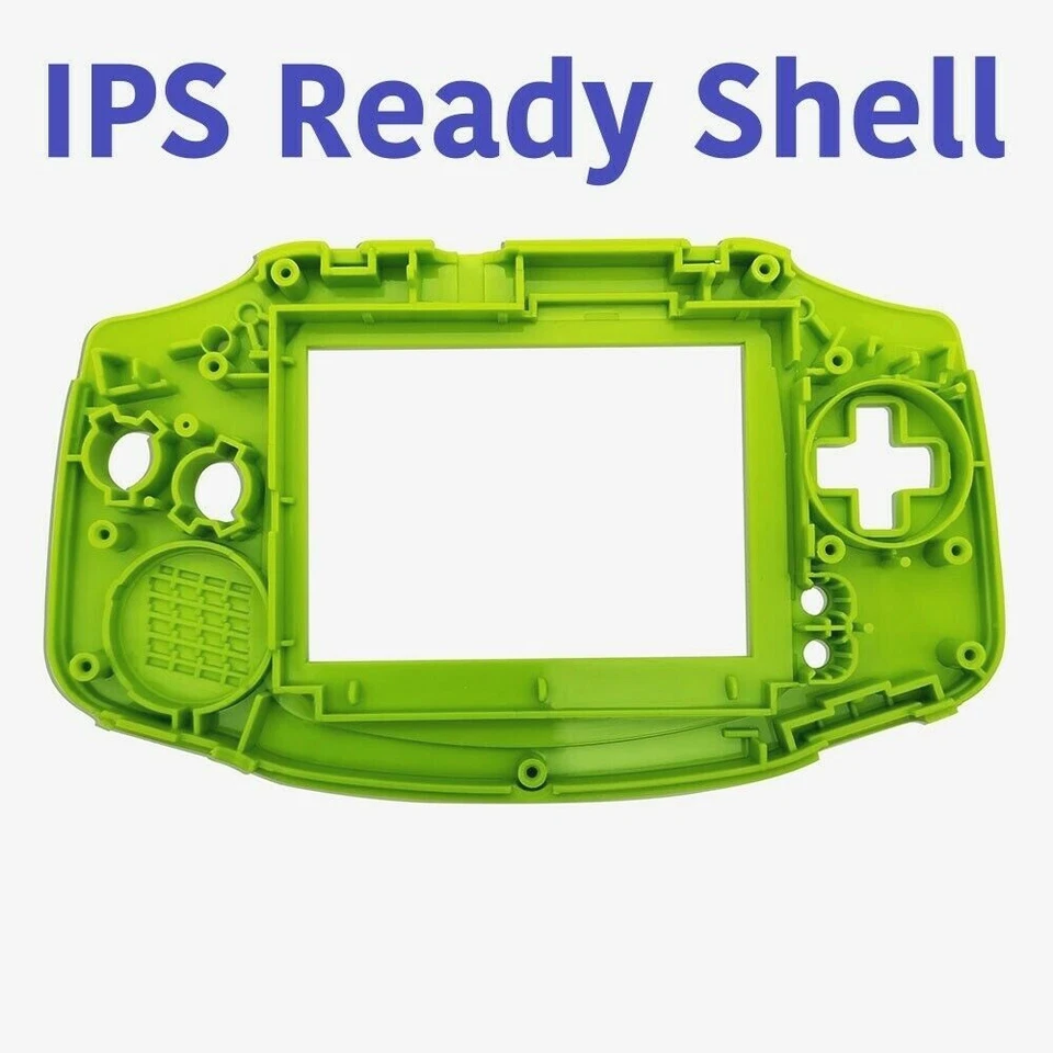 Kit de retroiluminación Gameboy Advance IPS V2 + carcasa recortada Game Boy GBA pantalla LCD retroiluminada Foto 3 de 4